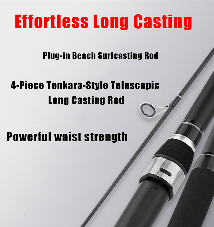 3.3M-3.9M Carp 4 Pieces Fishin - Fishing Rod Surf 评论和价格