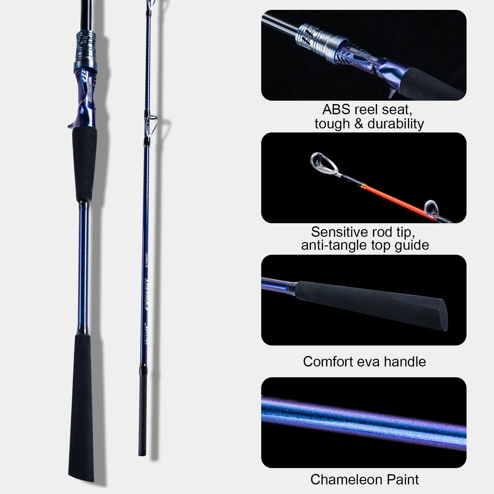 Goture PURSUIT Lightweight Squ - Fishing Rod Boat 评论和价格