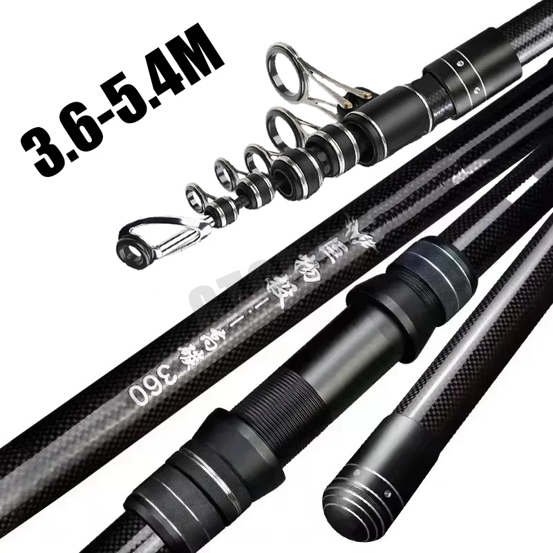 3.6m 4.5m 5.0m 5.4m Telescopic - Fishing Rod Surf 评论和价格
