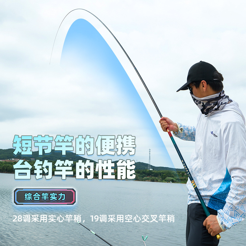 Telescopic Carbon Fiber Spinni - Fishing Rod Fly 评论和价格